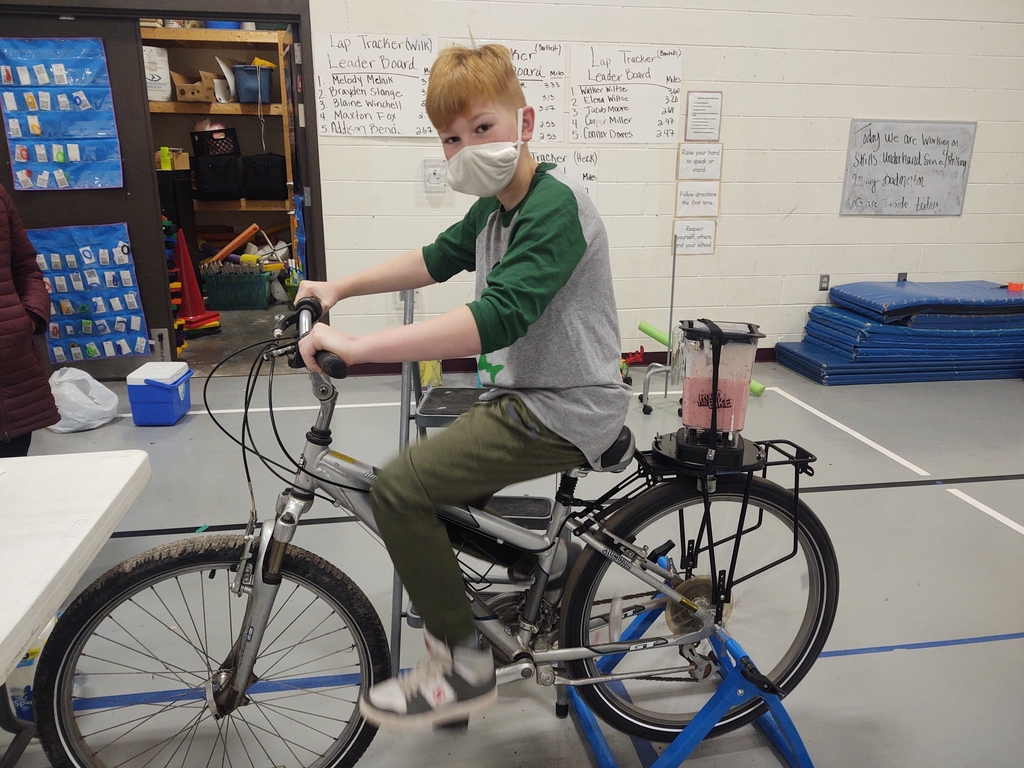 We had an amazing day in elementary PE! Students made blender bike smoothies and played reindeer tag! 🚲 🦌