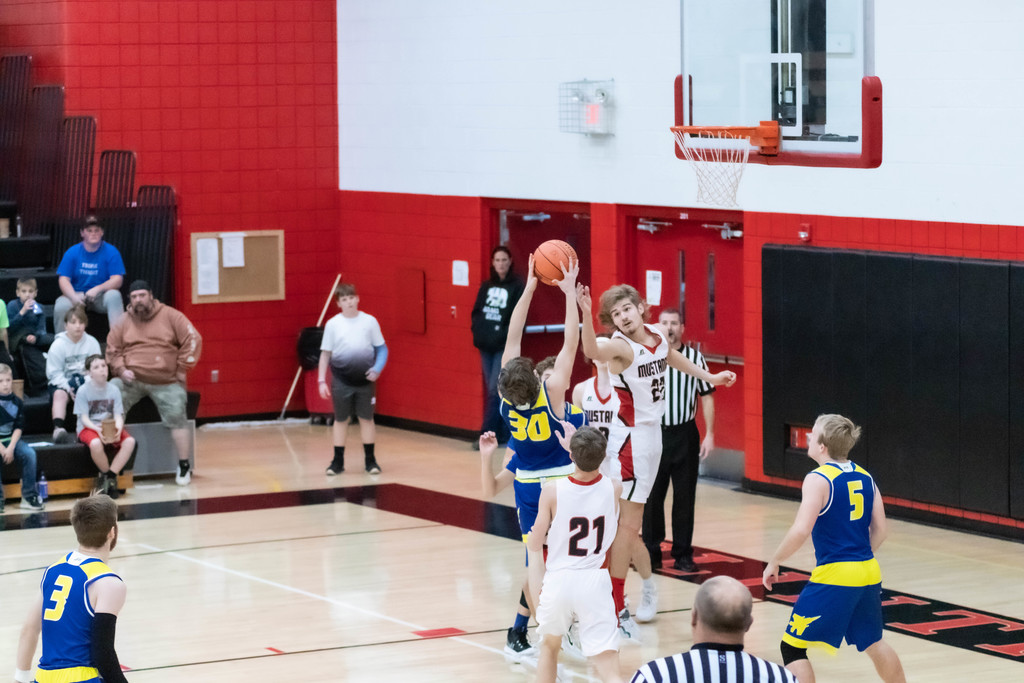AMHS boys basketball-rebound