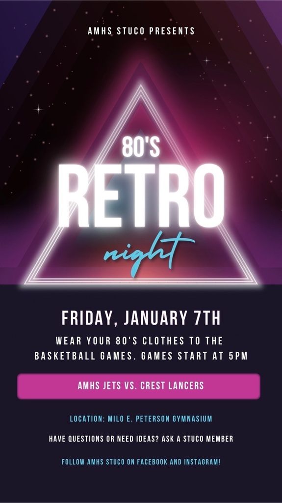 retro night flyer