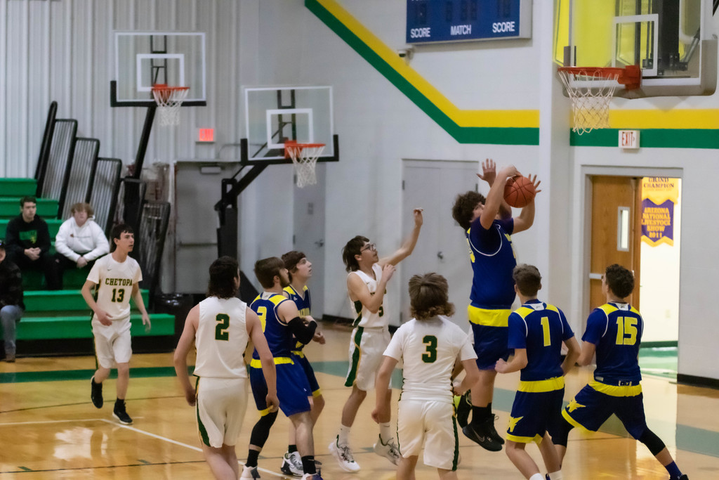 AMHS boys rebound basketball
