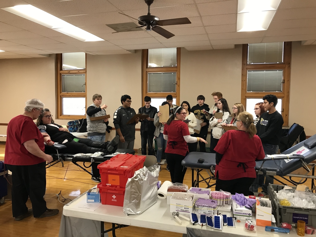 Learning about the process from the phlebotomists 