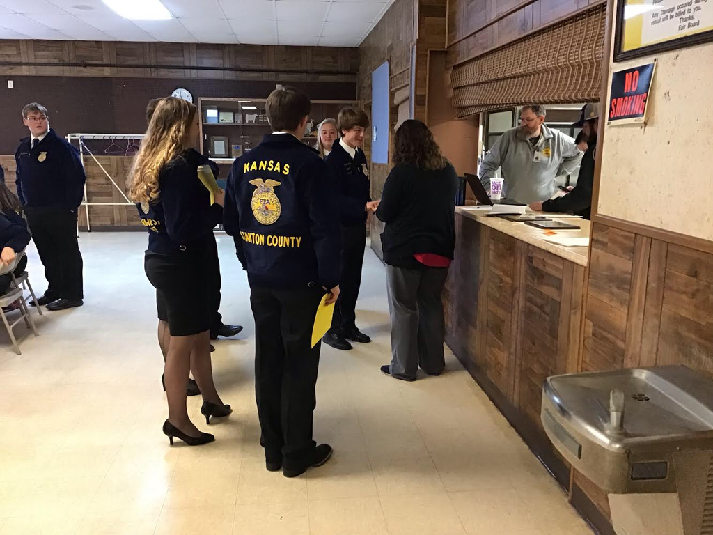 Jack receiving his award!