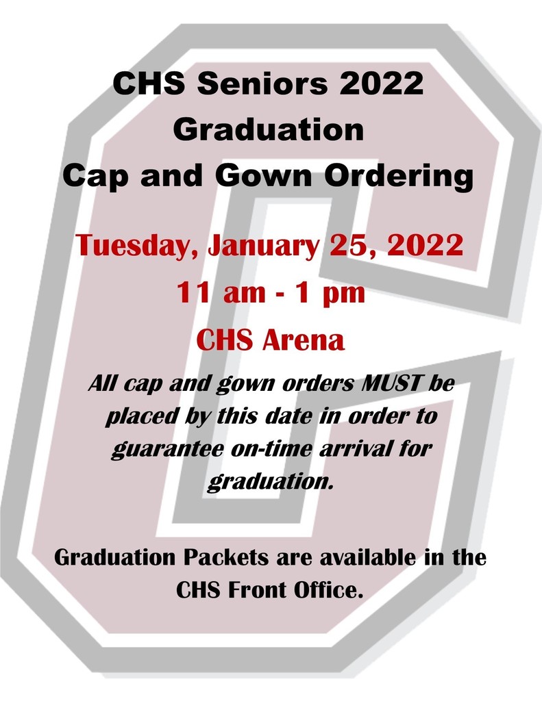 Senior Cap and Gown Ordering