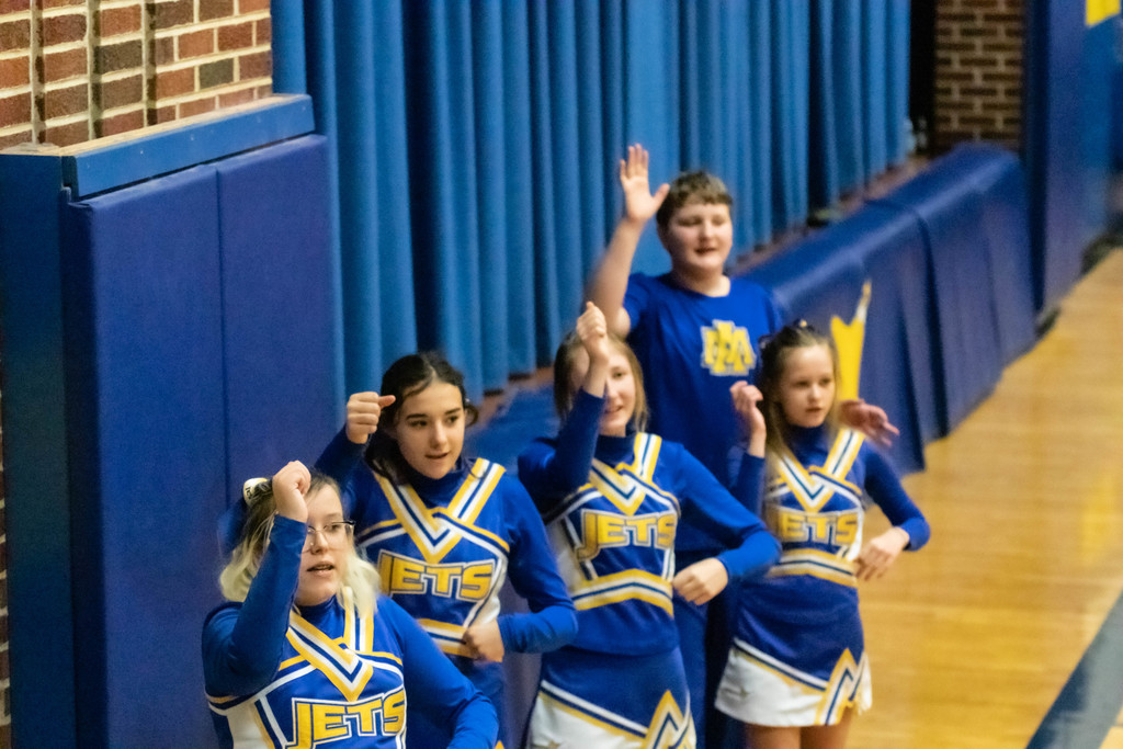 AMMS cheerleaders