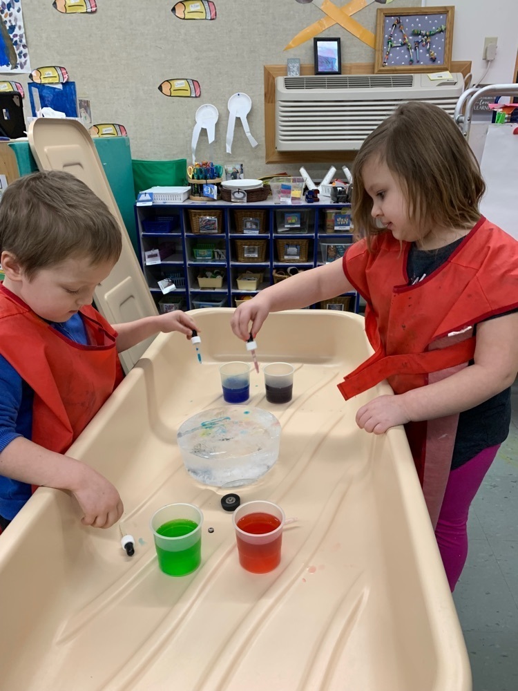 color mixing on ice