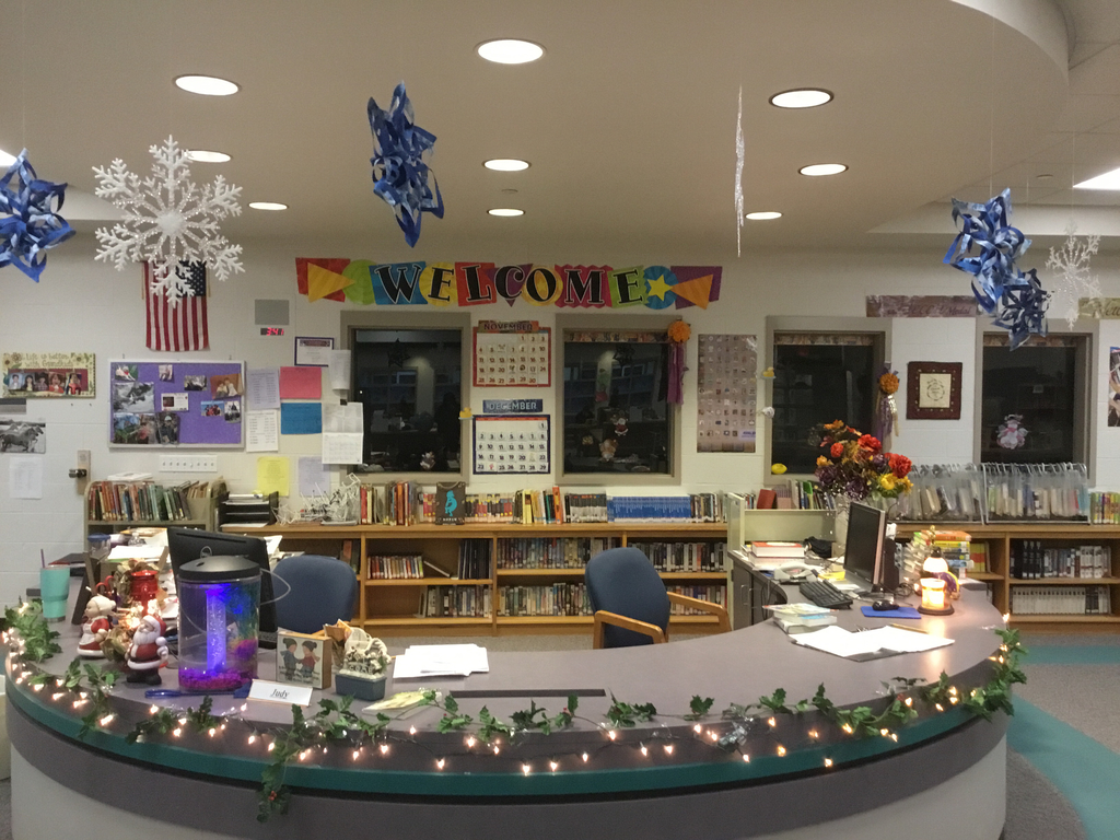 Library decorations 