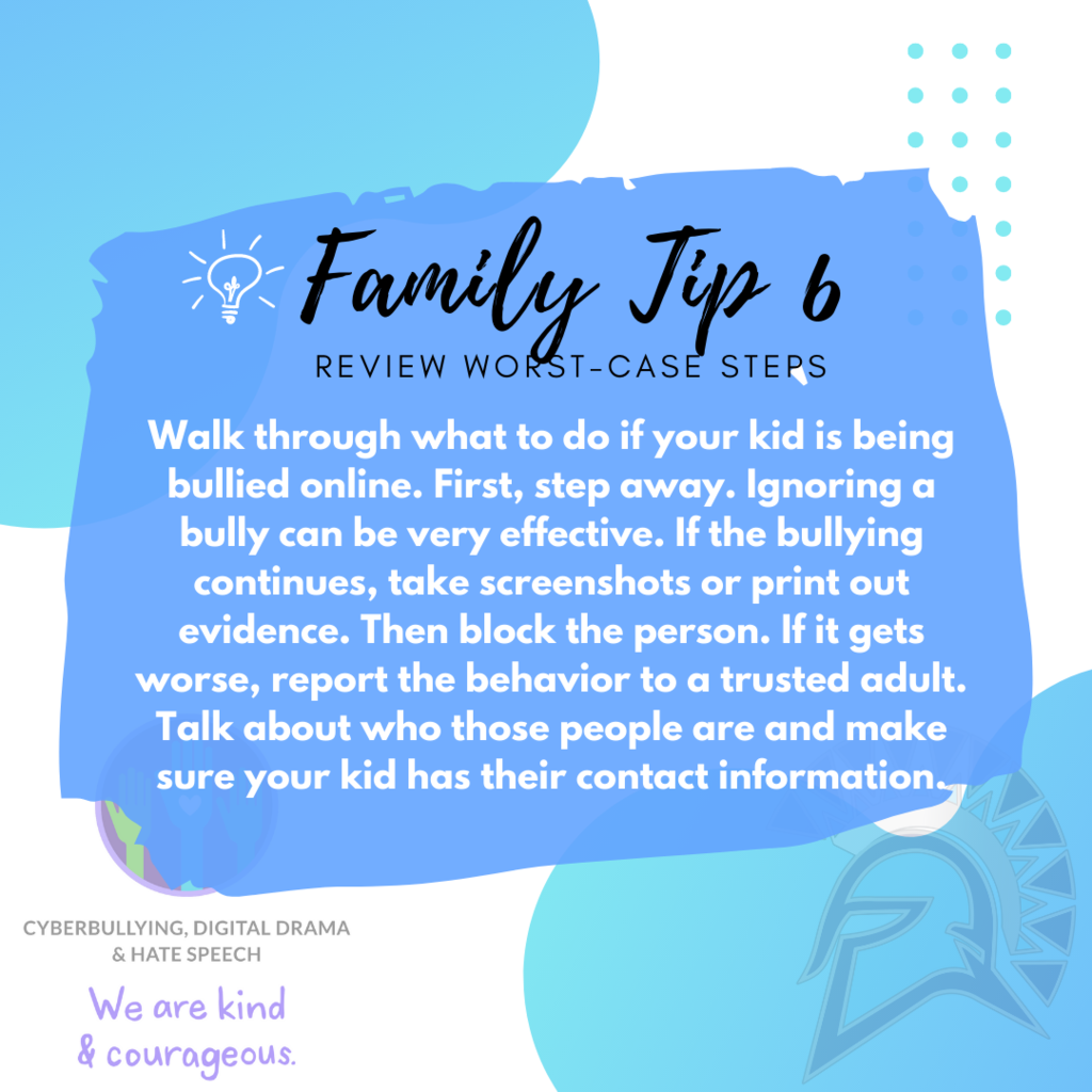 Family Tip 6: Review Worst-Case Steps