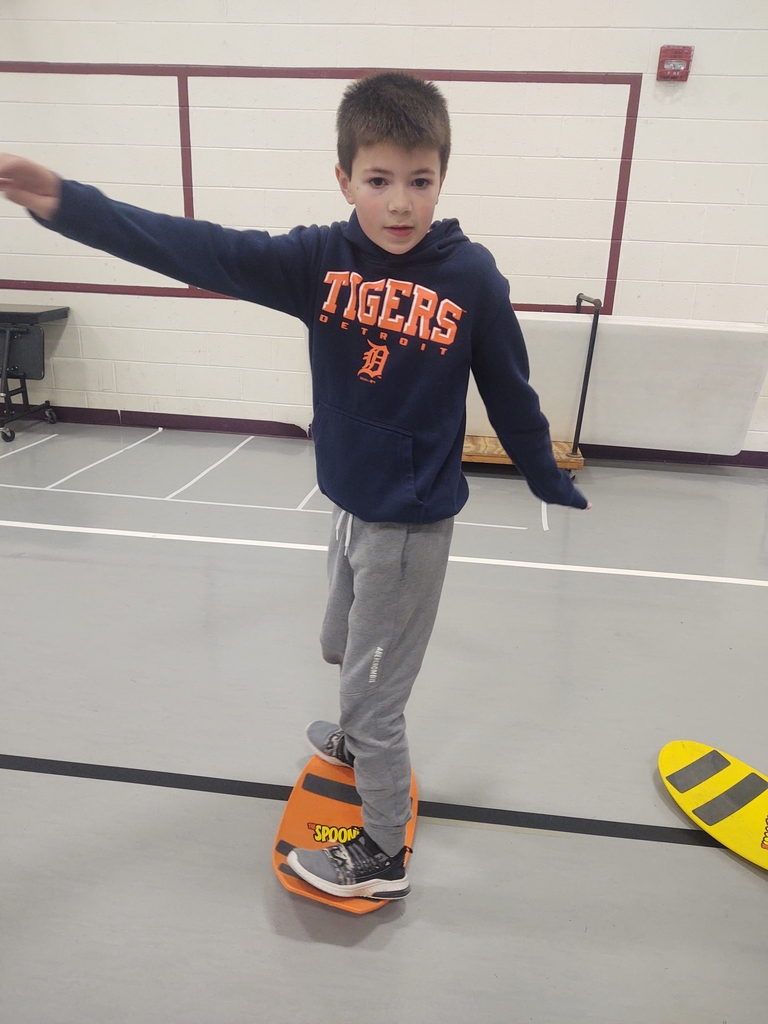 It might we cold and snowy outside but we are sweating and having fun in PE!