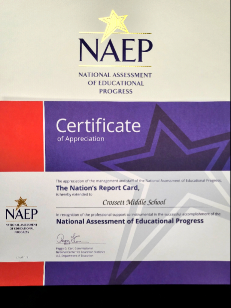 NAEP Certificate