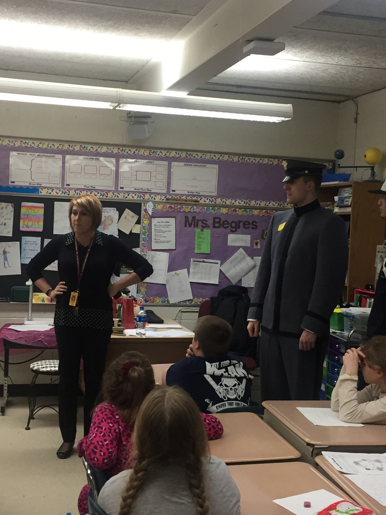 Mrs. Kraatz and her son Drew.