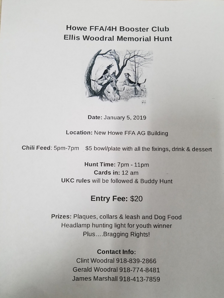 coon hunt flyer