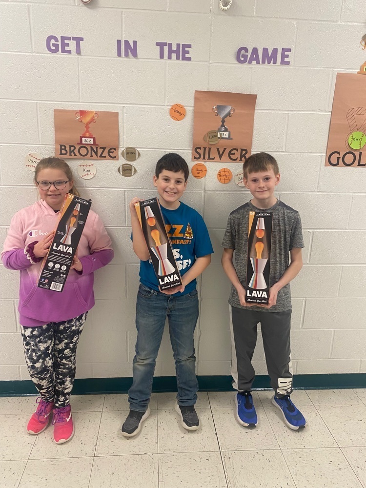reading Challenge winners