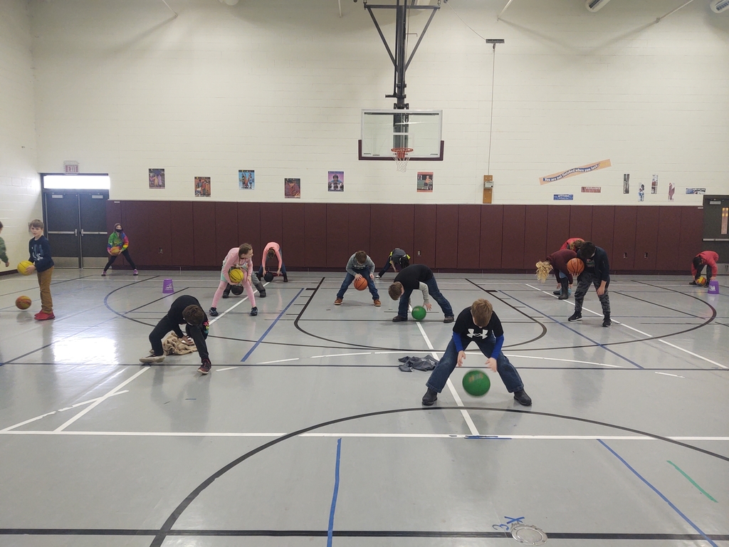 Ski conditions haven't been conducive, but we have been having fun learning about and playing basketball in elementary PE!