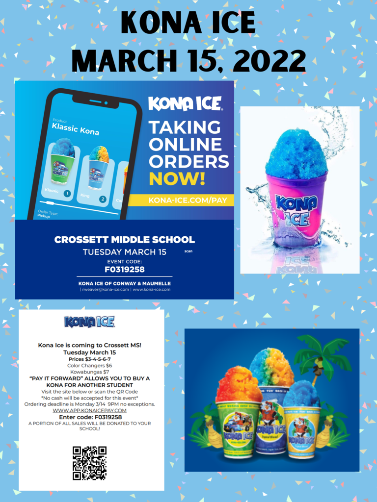Kona Ice - March 15