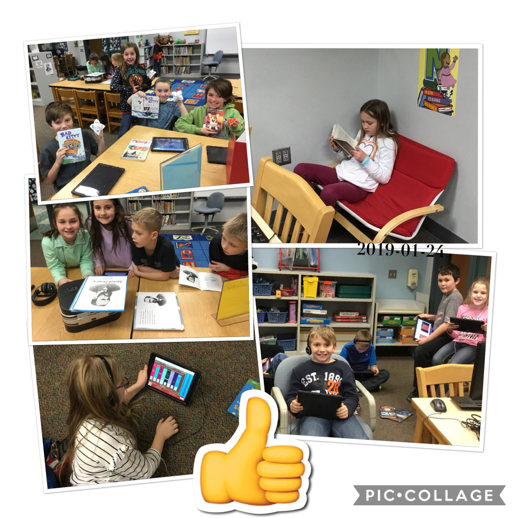 Mrs. Fleming makes our library experiences so rich with student-led learning opportunities. Thanks Mrs. Fleming!