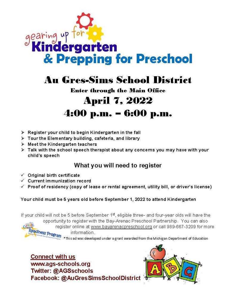 Kindergarten Registration