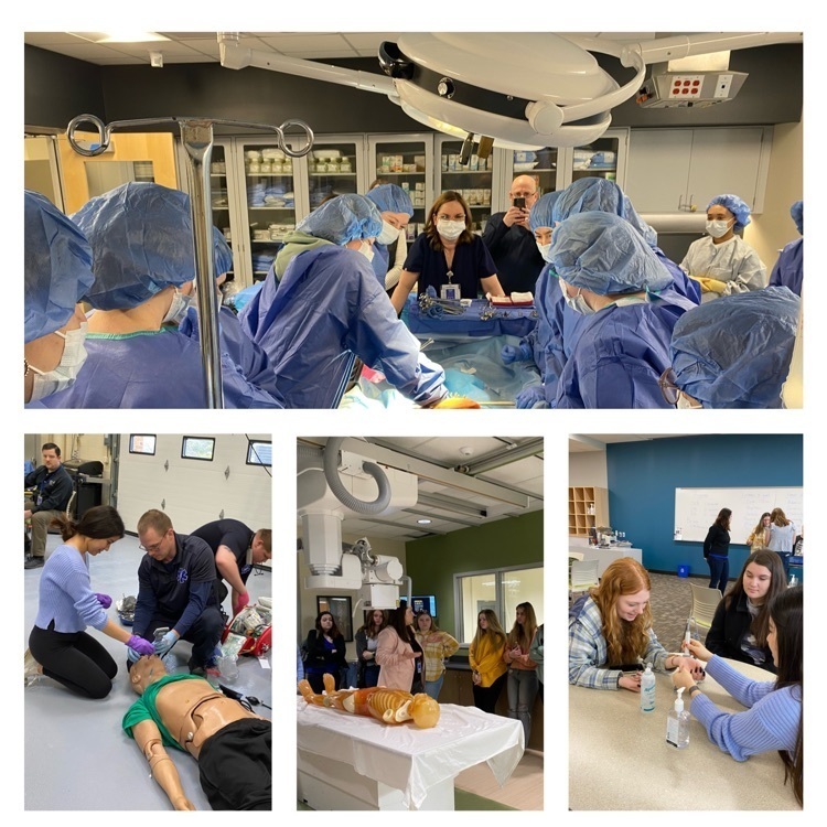 Hands on learning at the ICC Healthcare Careers experience