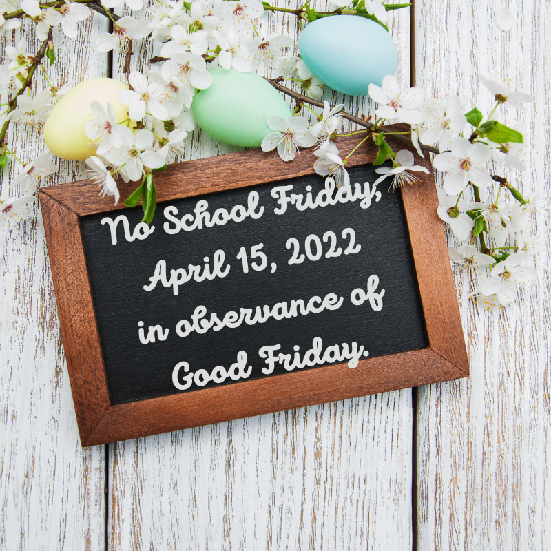 No School - April 15