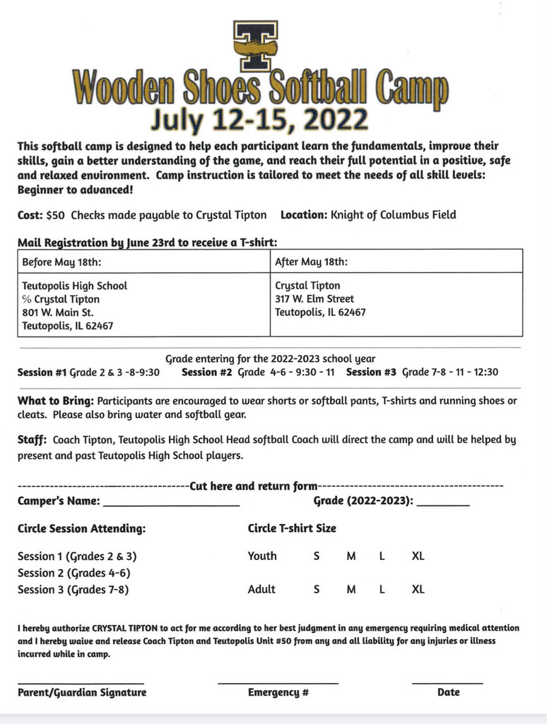 softball camp
