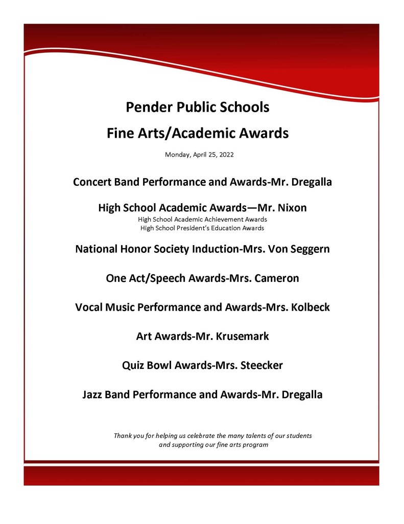 Fine Arts Night