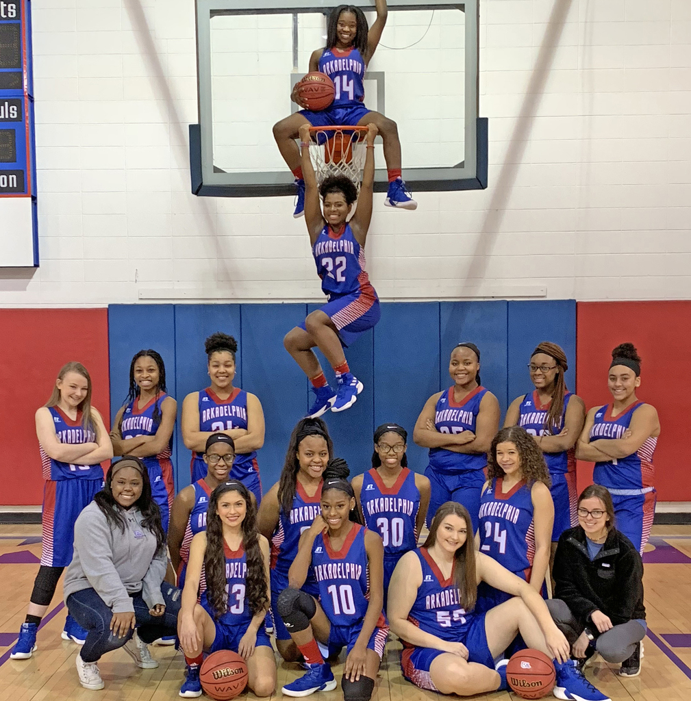 2018-19 AHS Lady Badger Basketball team