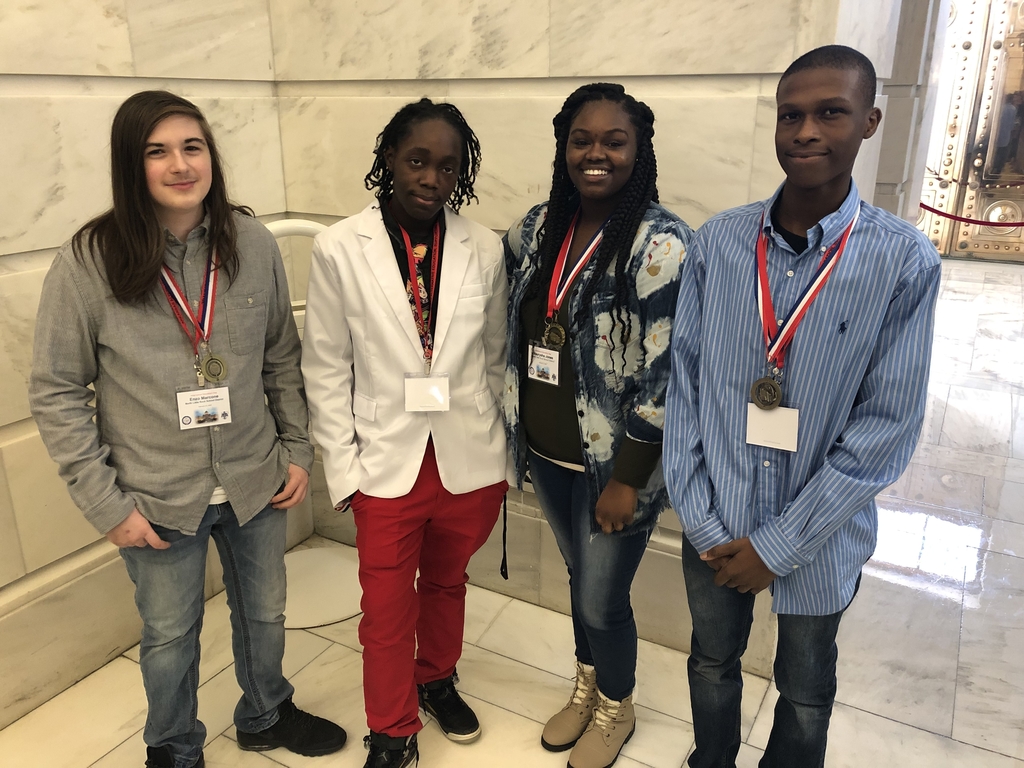 NLR Academy students who read the Governor’s Proclamation