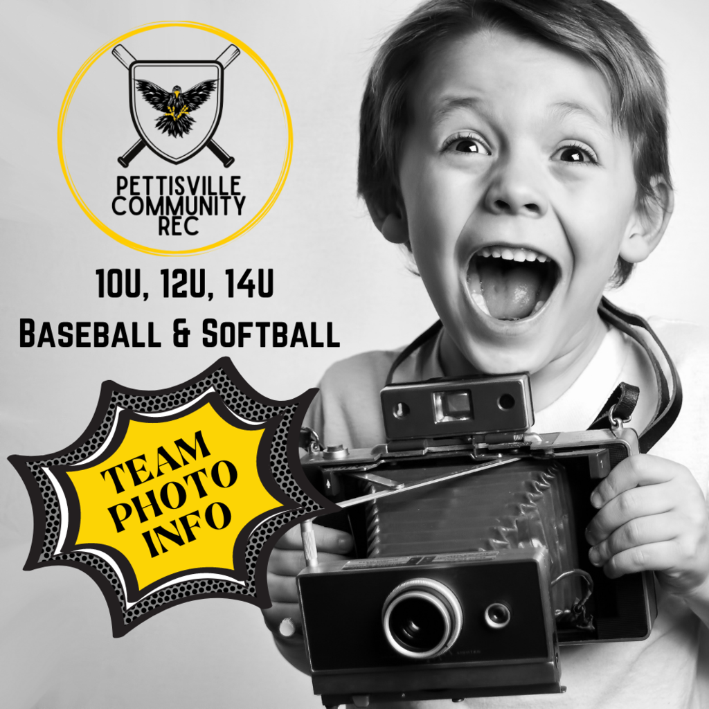 Community Rec: Photo Information 10U, 12U, 14U Teams