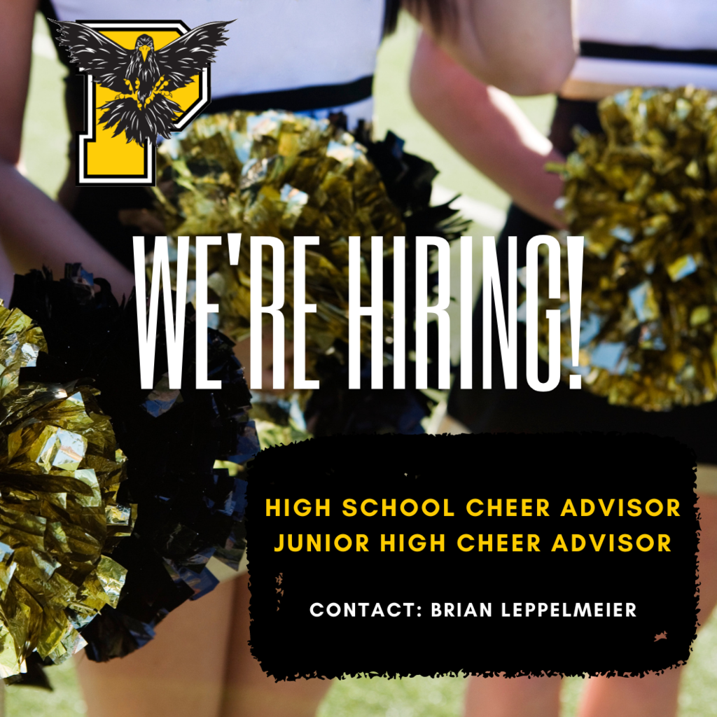 We're Hiring: Cheer Advisors