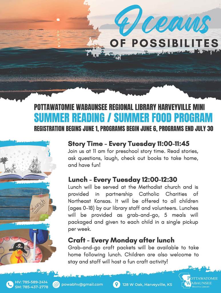 Harveyville's Summer Reading Program 2022