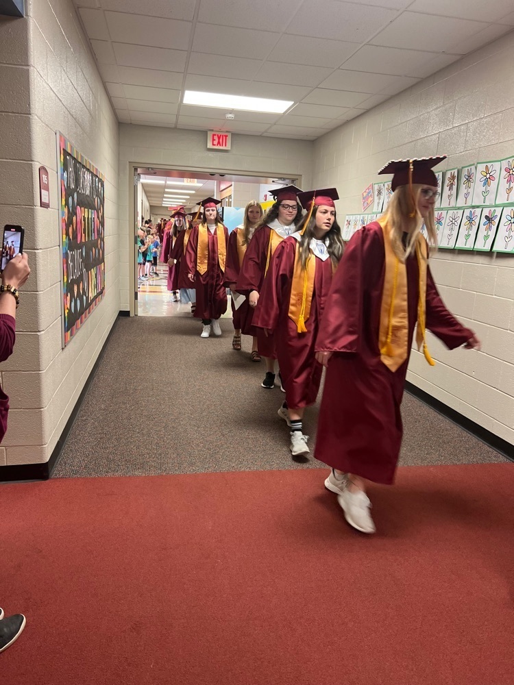 Seniors Graduation walk