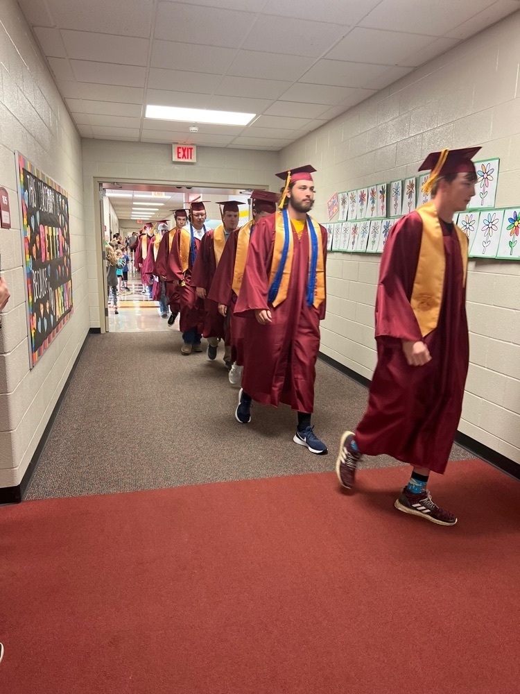 Seniors Graduation walk