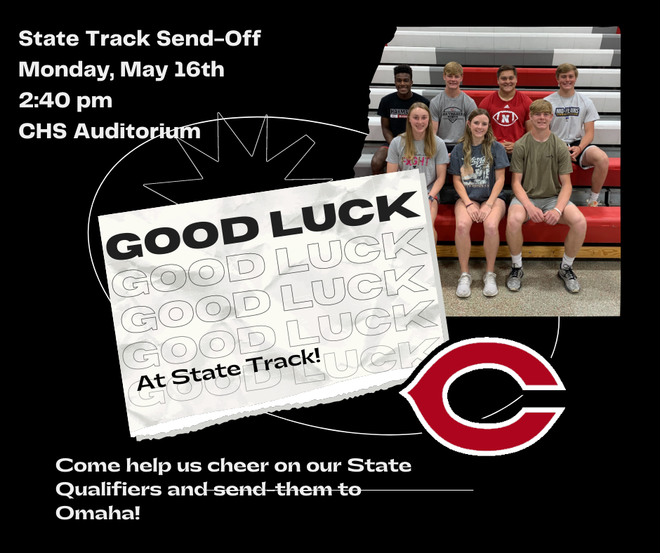 State Track Send Off
