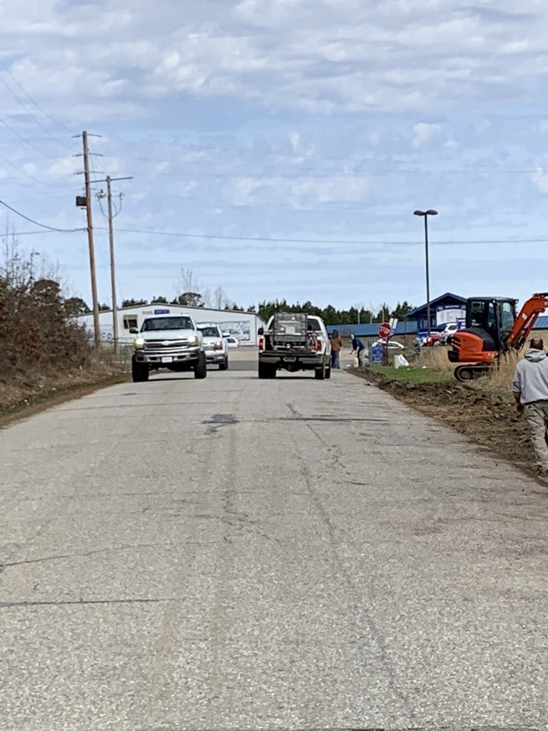 AHS sidewalk construction 