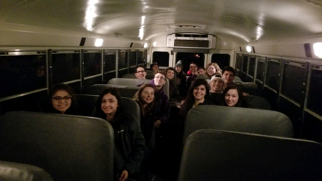 AFS students on their way to NYC! We just arrived in Chicago!