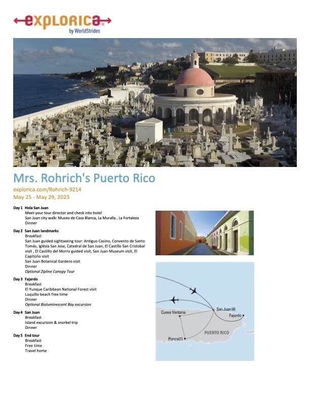 Let's gp to Puerto Rico!