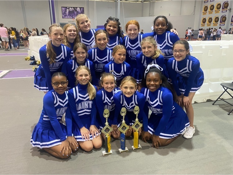 The Saints Cheer Team