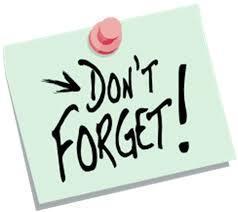 Don't Forget