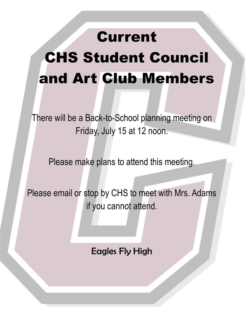 student council back to school 
