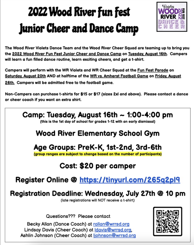Fun Fest 2022 Cheer/Dance Camp