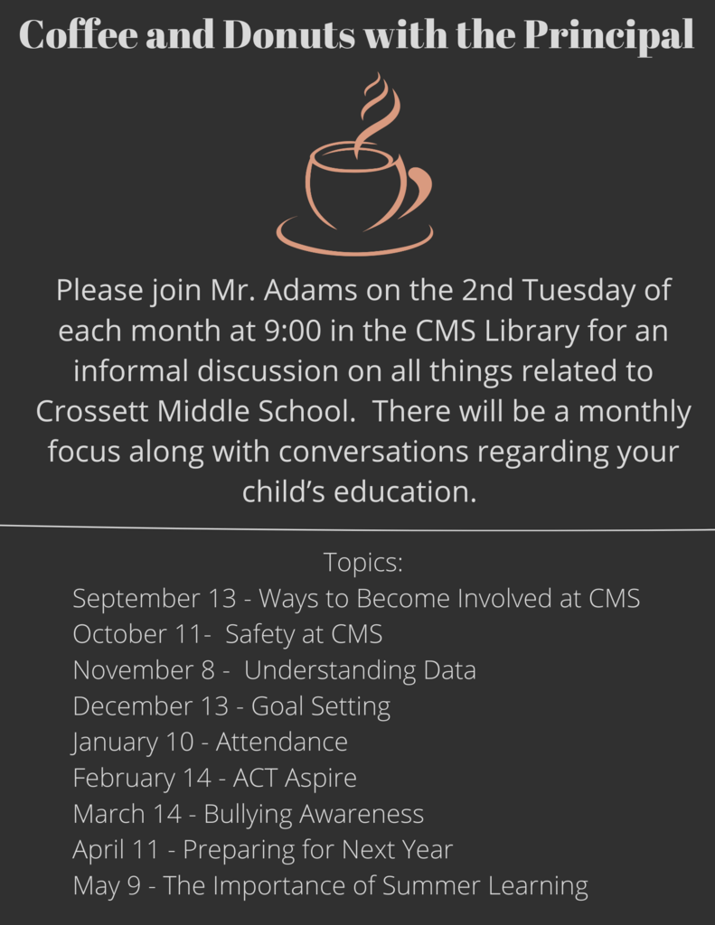Coffee & Donuts with the Principal