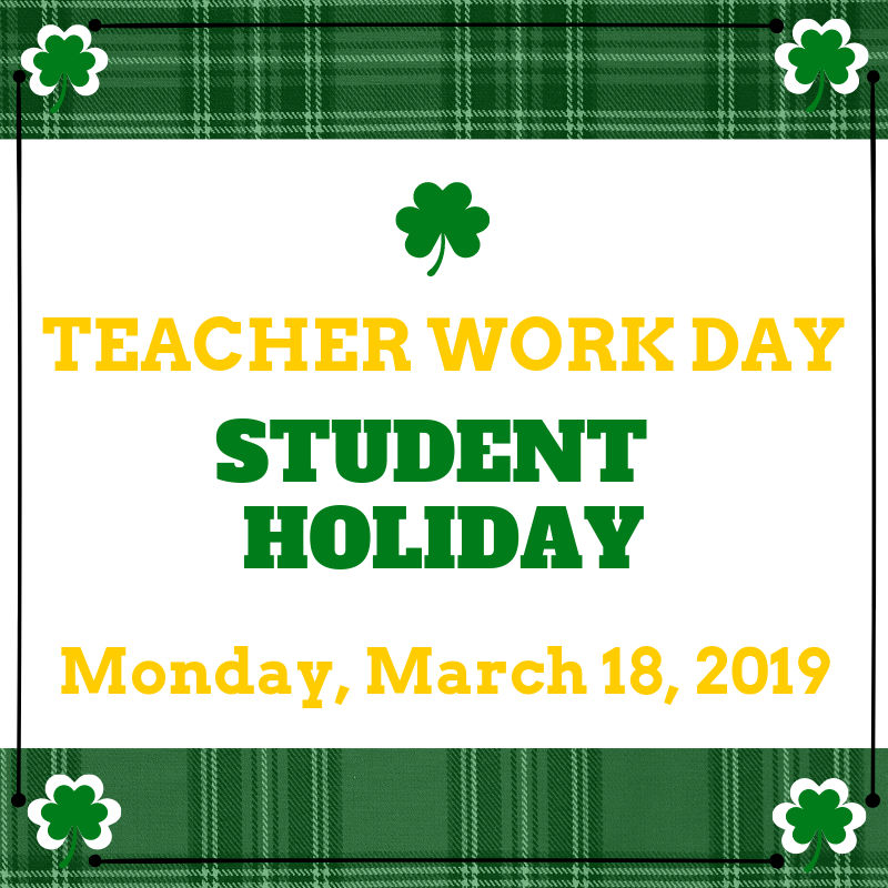 March Teacher Workday