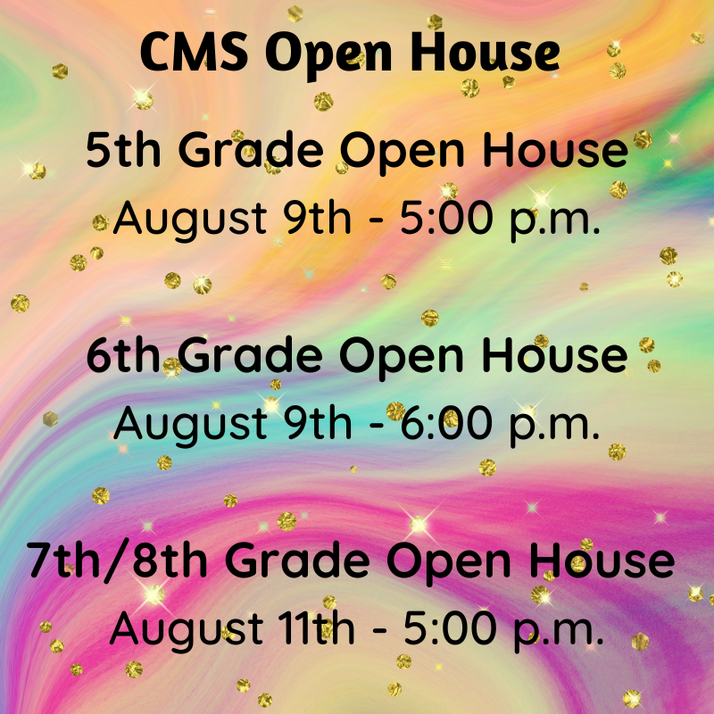 Open House Dates
