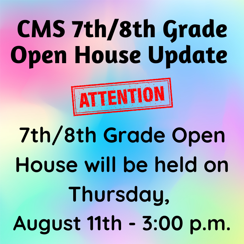 7/8 Open House