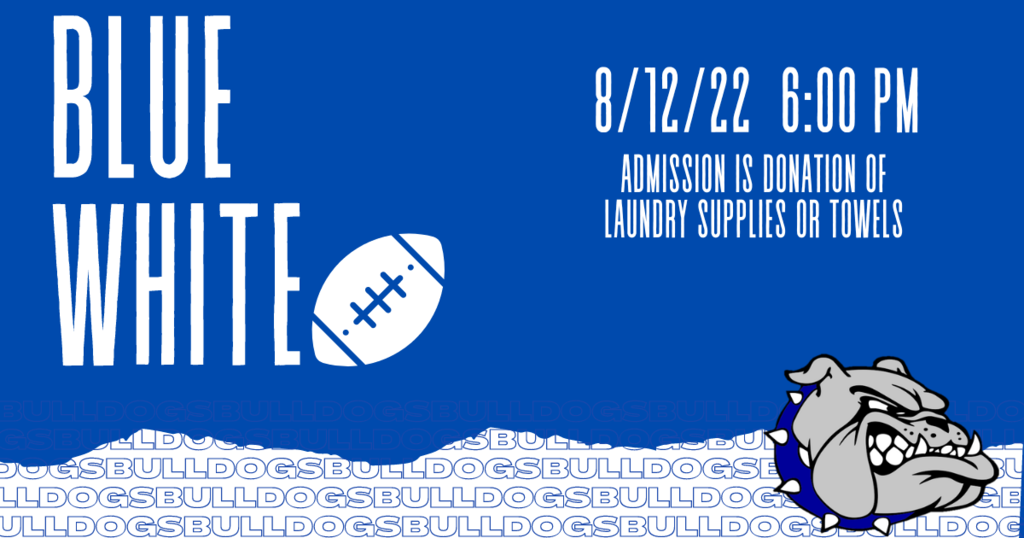 blue white game