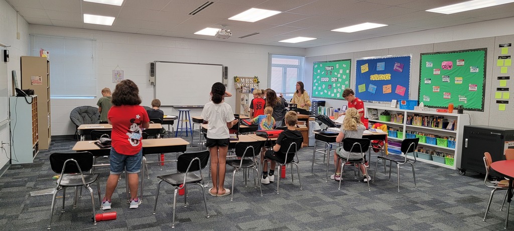 Mrs. Myers' fourth grade class