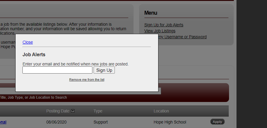 step 3 - enter email address