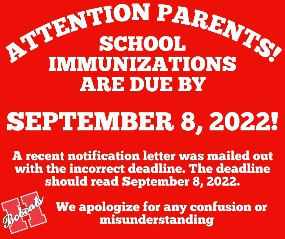 immunization clarification