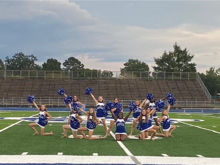The dance team performs at halftime