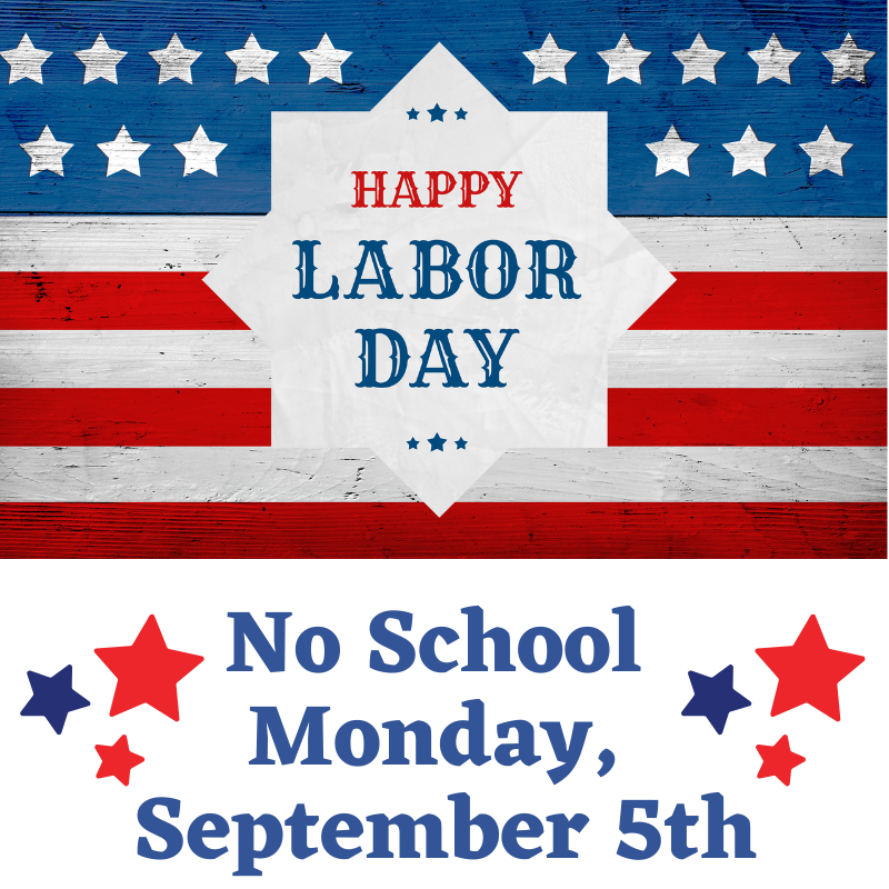 Labor Day - No School