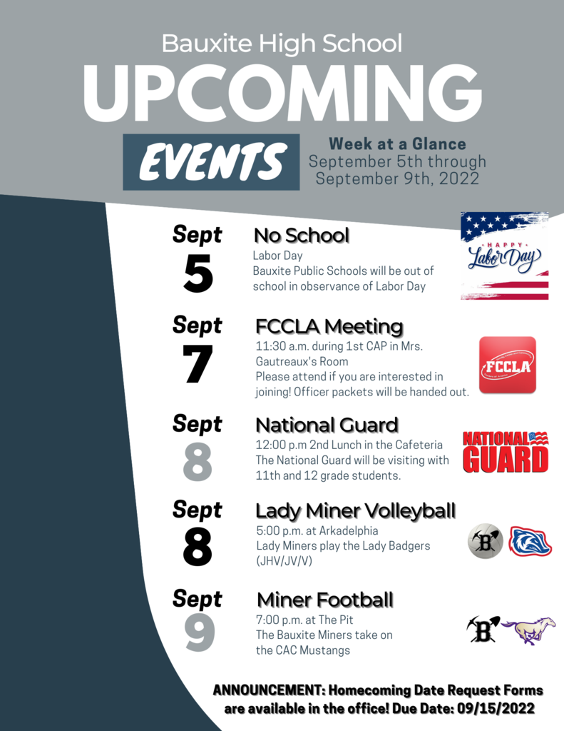 Week at a Glance